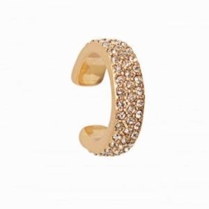 Stella & Dot Pave Ear Cuff Gold